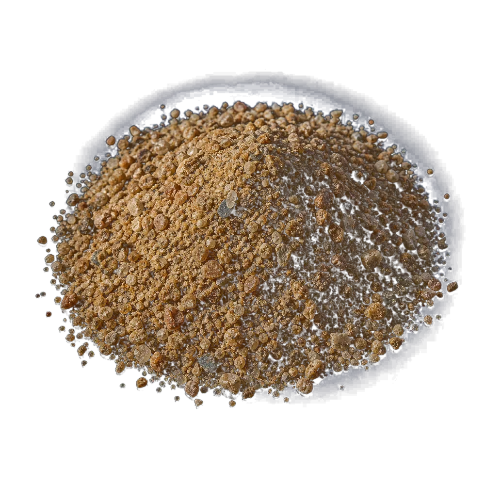 Close texture study of sharp sand